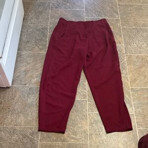 Women's Burgundy Pants